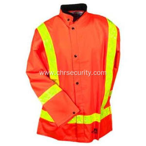 Hi Vis Waterproof Flame Resistant Safety Suit